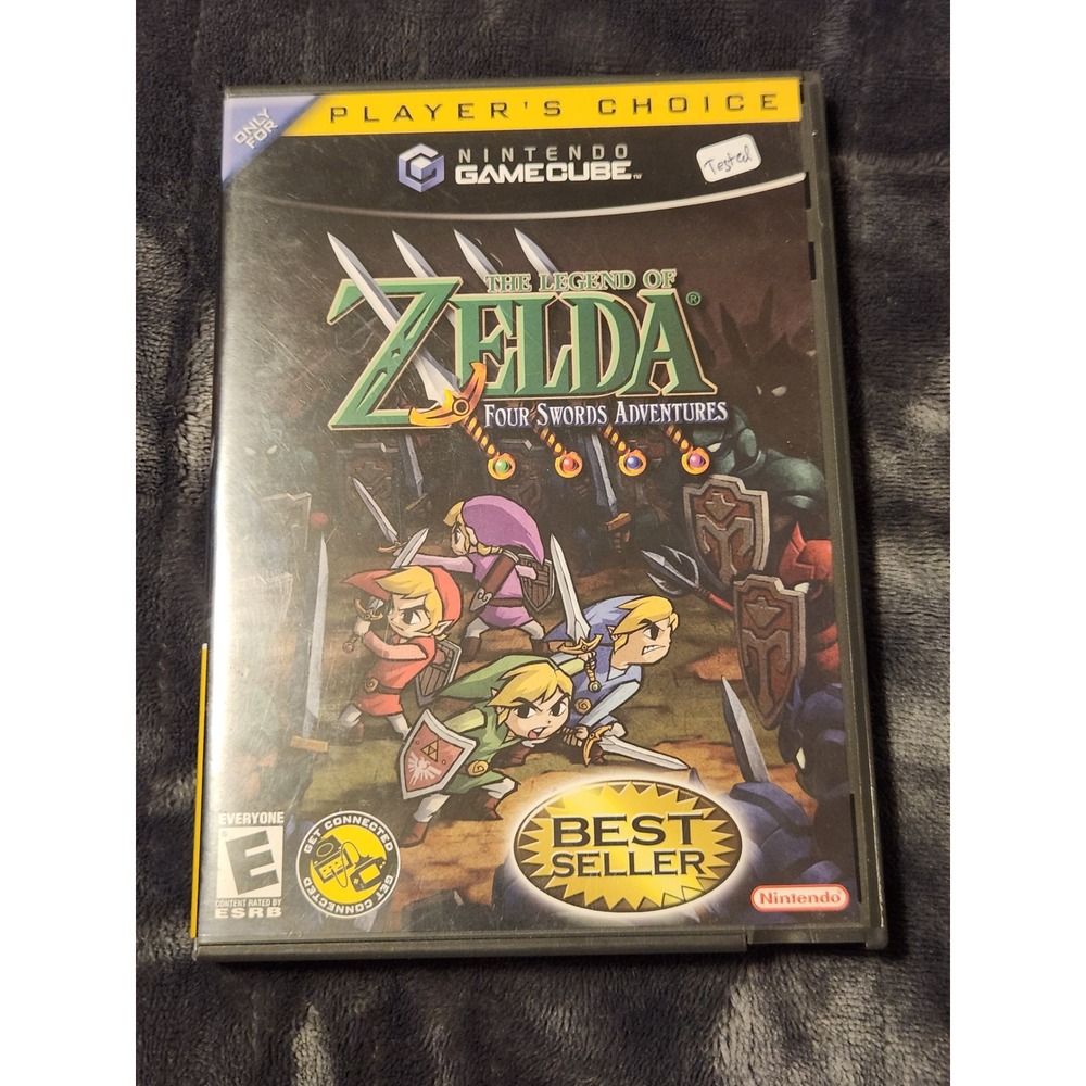 The Legend of Zelda Four Swords Adventures Nintendo GameCube Players Choice GC
